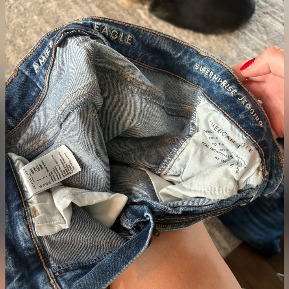 American Eagle Super High Rise Jeggings
